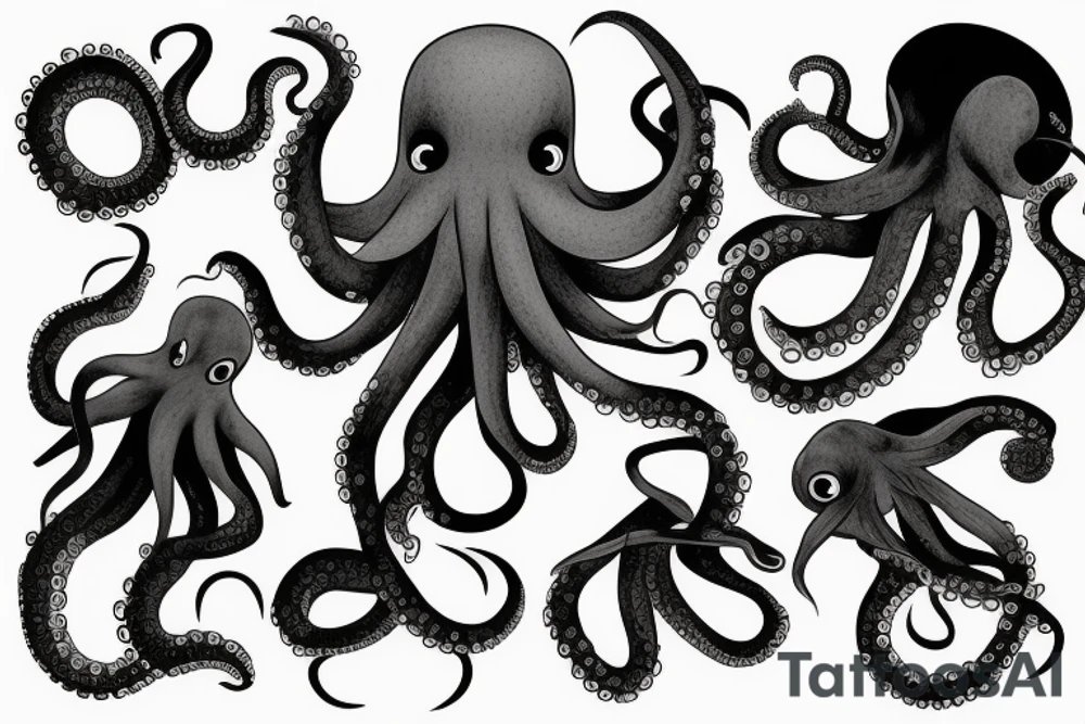 Octopus tattoo idea