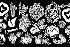 Vegan tattoo idea