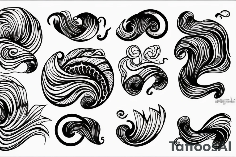 Waveform tattoo idea