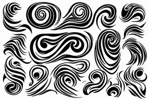 Waveform tattoo idea