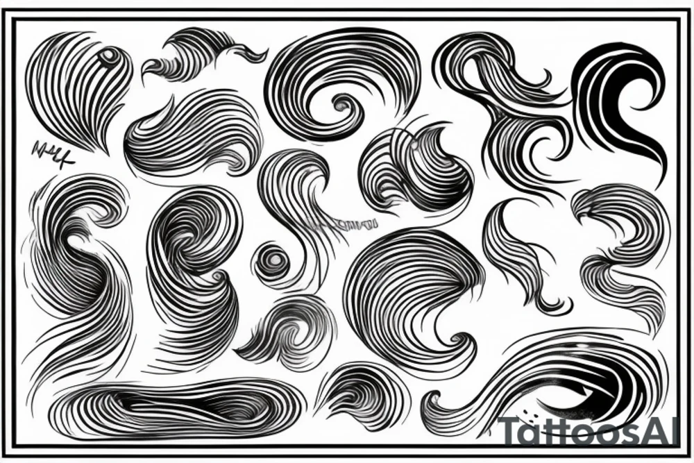Waveform tattoo idea