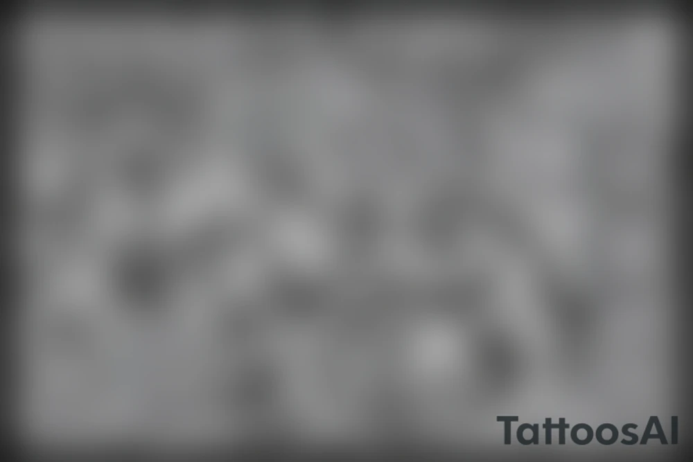 Sound waveform spiral tattoo idea