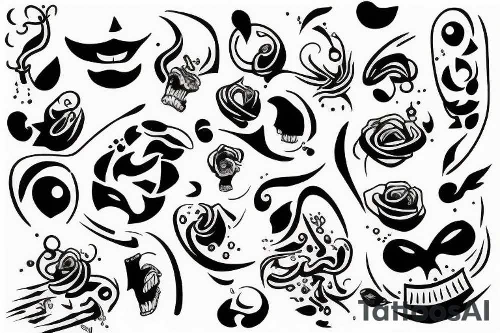 in search of happiness tattoo idea