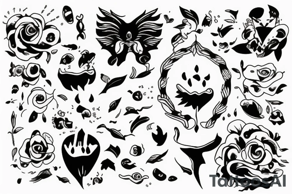in search of happiness tattoo idea