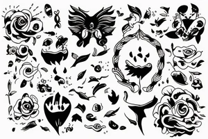 in search of happiness tattoo idea