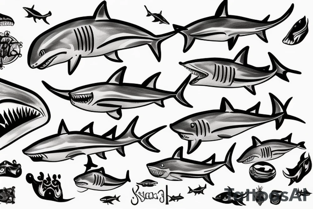 shark tattoo idea