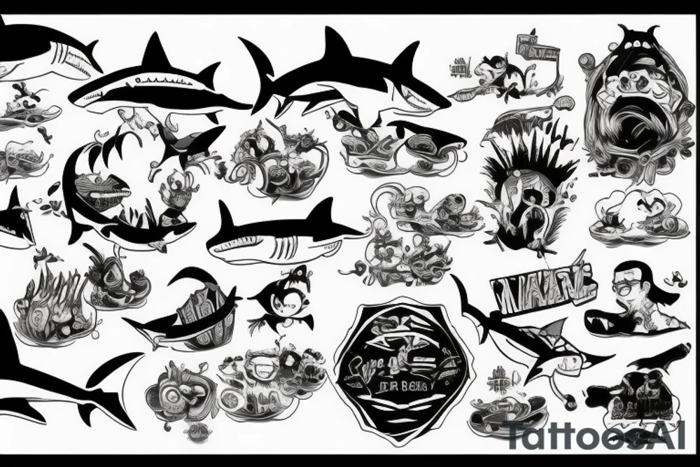 shark tattoo idea