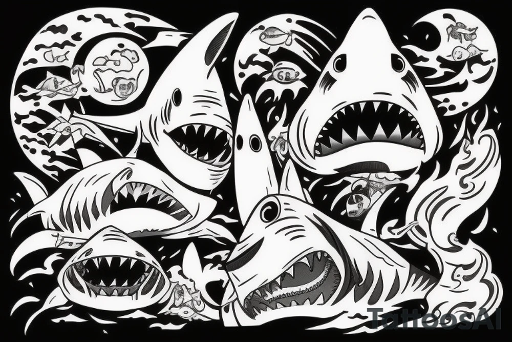 shark tattoo idea