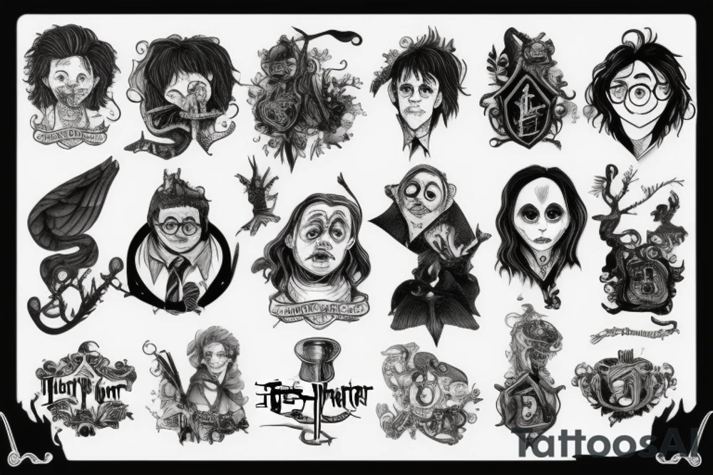 Harry potter tattoo idea