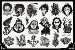 Harry potter tattoo idea