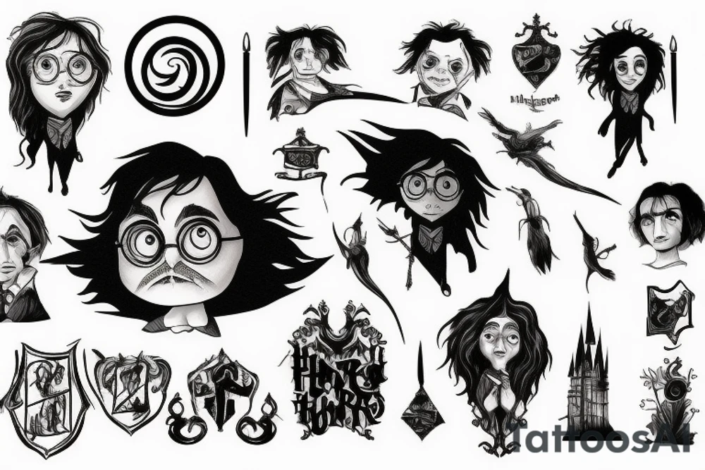 Harry potter tattoo idea