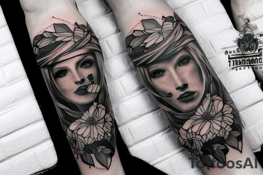 татуировка на всю руку, рукав, скандинавский воин с топором tattoo idea татуировка на всю руку, рукав, скандинавский воин с топором tattoo idea