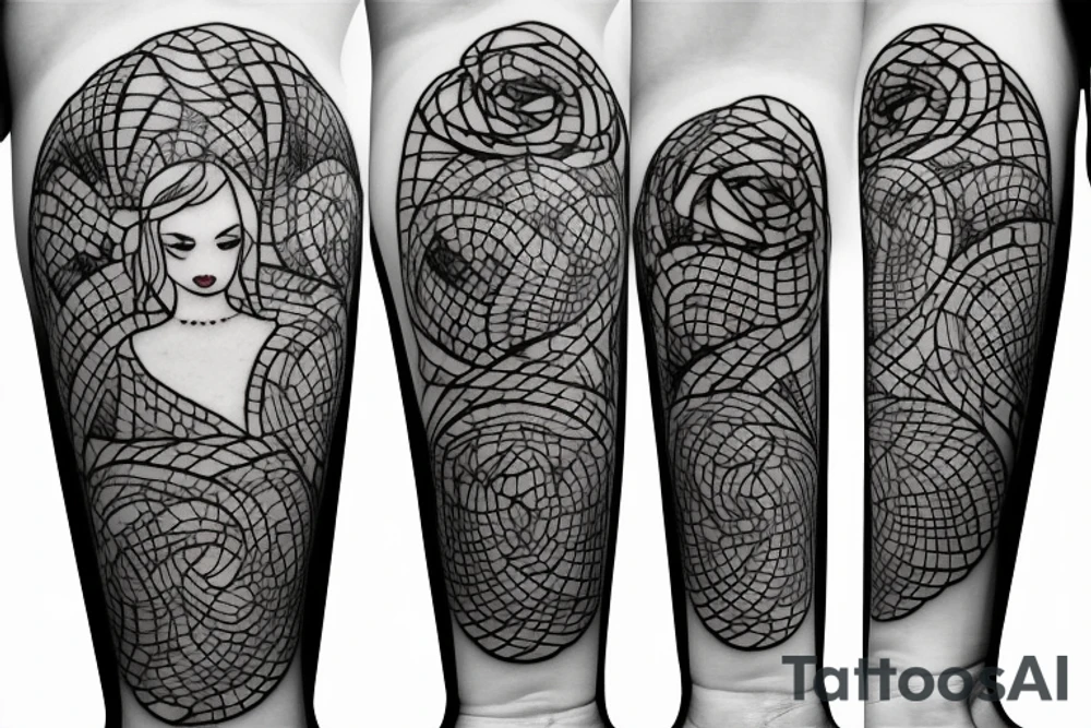 glass vase without elements, with small lines tattoo idea glass vase without elements, with small lines tattoo idea