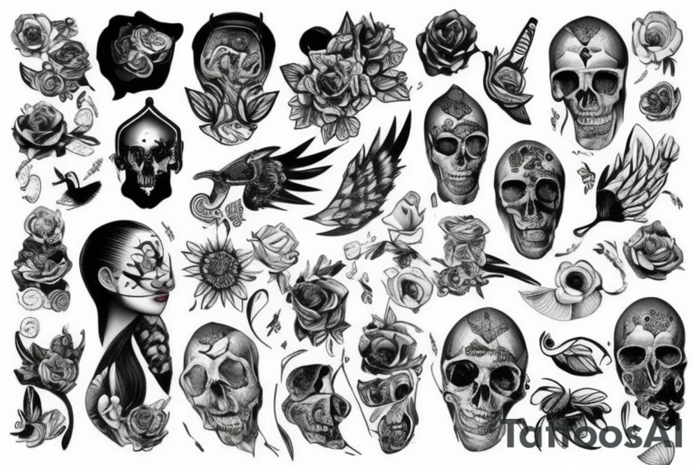 рукав tattoo idea