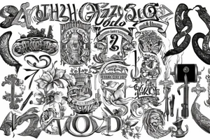 The letters G.R.A.Z.Z.H.O.P.P.E.R, in old English tattoo idea