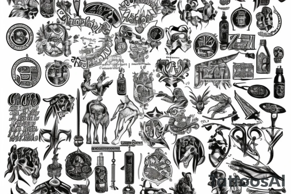 G.R.A.Z.Z.H.O.P.P.E.R, in old English tattoo idea