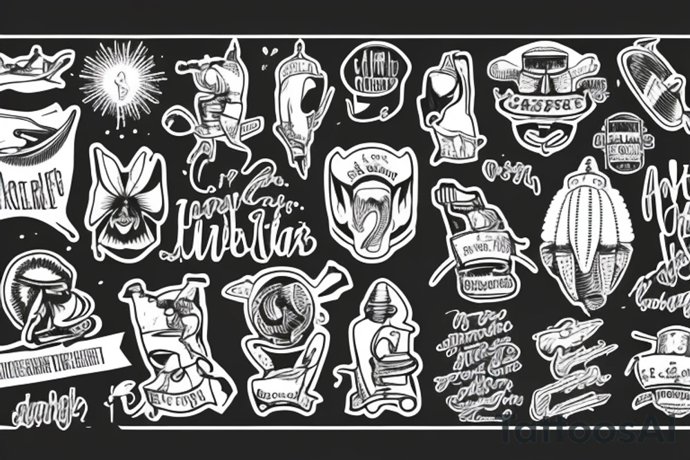 The word GRAZZHOPPER tattoo idea