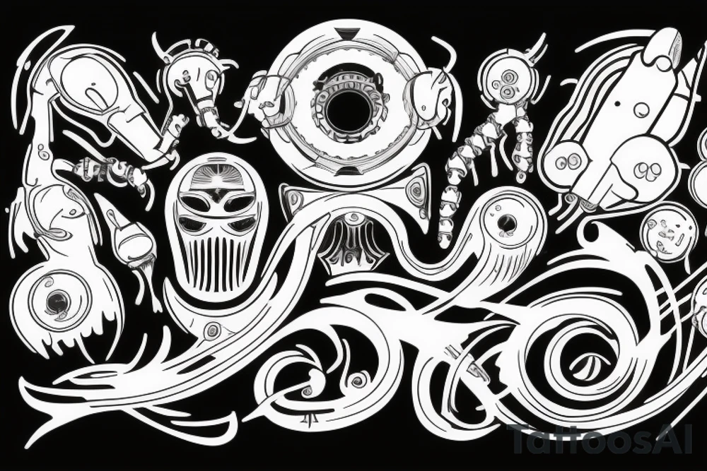 GRAZZHOPPER in bold lettering tattoo idea