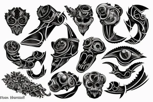 GRAZZHOPPER in bold lettering tattoo idea