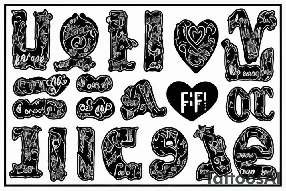 word success, love, family, friends, on hierogoifi tattoo idea word success, love, family, friends, on hierogoifi tattoo idea