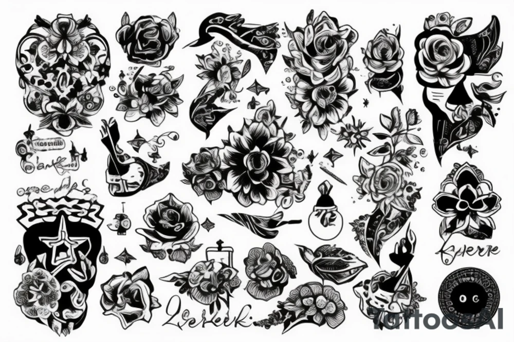 геракл в шкуре льва tattoo idea
