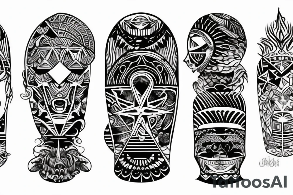 Ocean tattoo idea