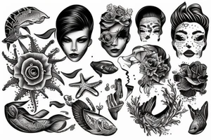 Ocean tattoo idea