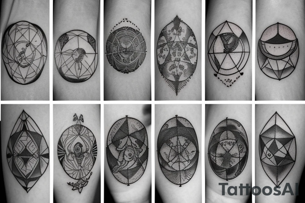 astrology tattoo idea