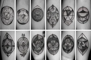 astrology tattoo idea