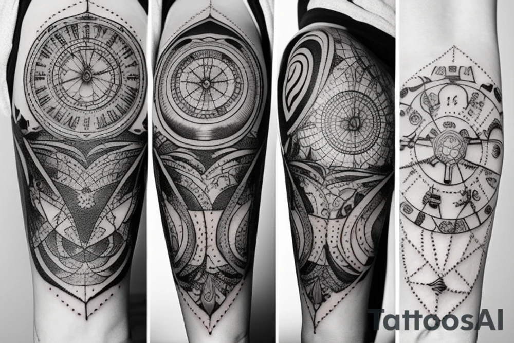 astrology tattoo idea