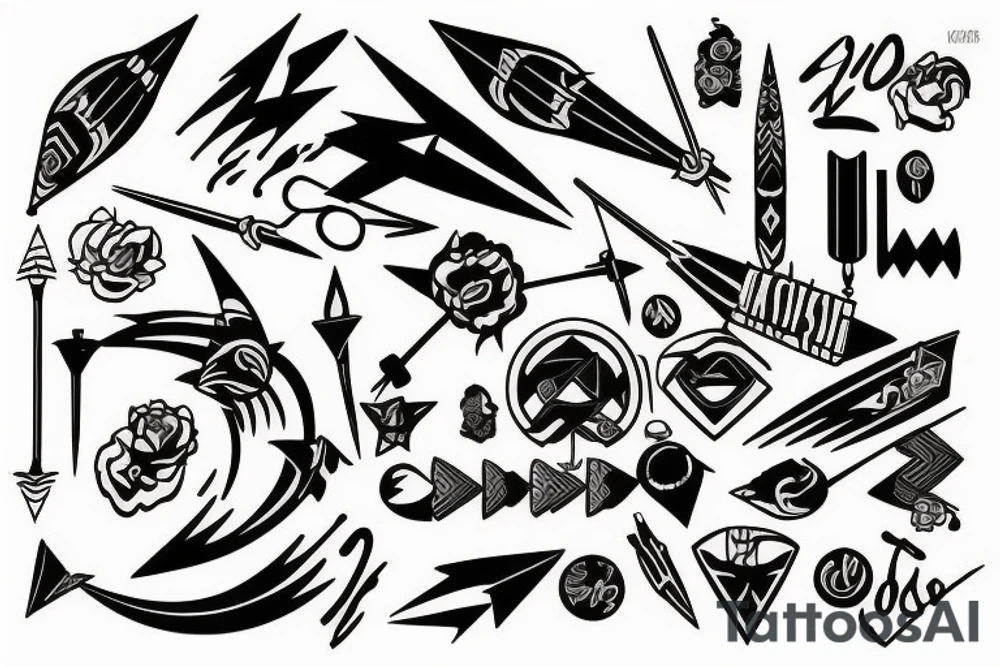 arrows tattoo idea