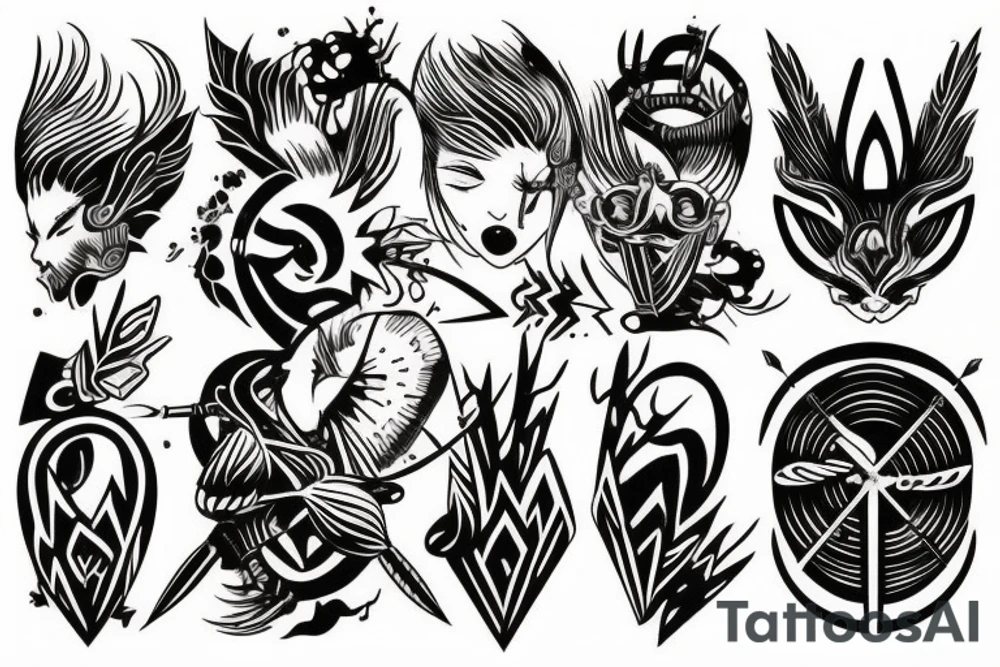 arrows tattoo idea