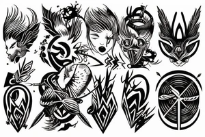 arrows tattoo idea
