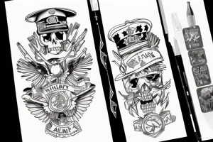 Military tattoo idea