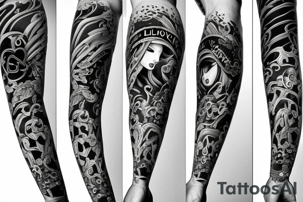 A dedication to love on 18 December 2022 tattoo idea