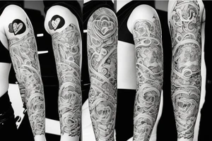 A dedication to love on 18 December 2022 tattoo idea