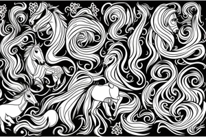 Horses tattoo idea