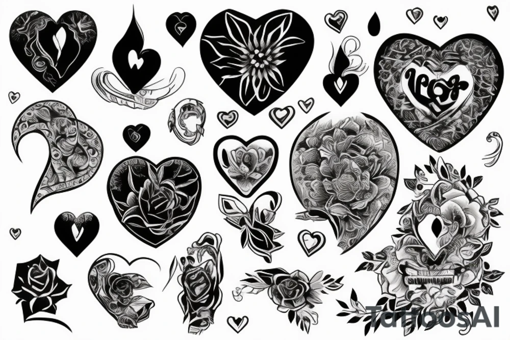 A heart for 18 December 2022 tattoo idea