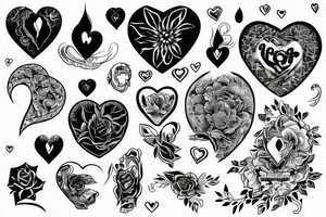 A heart for 18 December 2022 tattoo idea