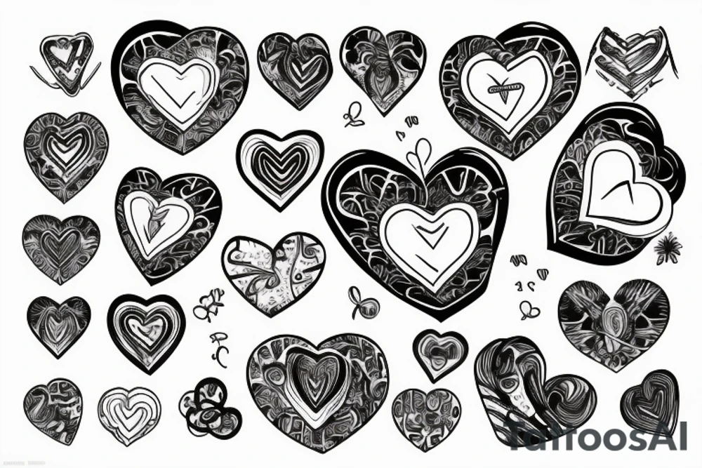 A heart for 18 December 2022 tattoo idea