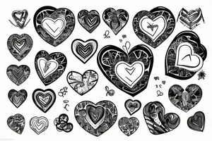 A heart for 18 December 2022 tattoo idea