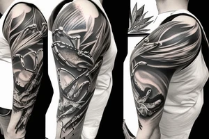 Crab and scorpion tattoo idea