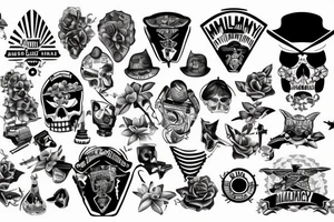 millitary tattoo idea
