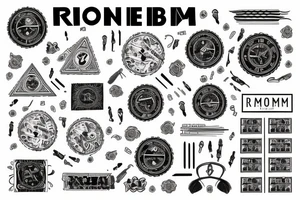 12-11-2018 10-14-2017 Roman numerals tattoo idea
