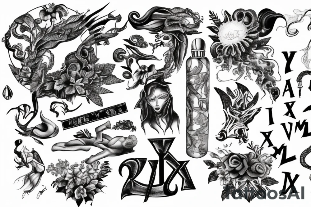 X・XIV・MMXVII XII・XI・MMXVIII tattoo idea