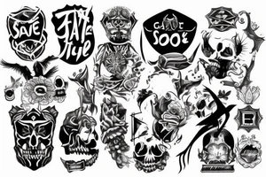 game without save tattoo idea