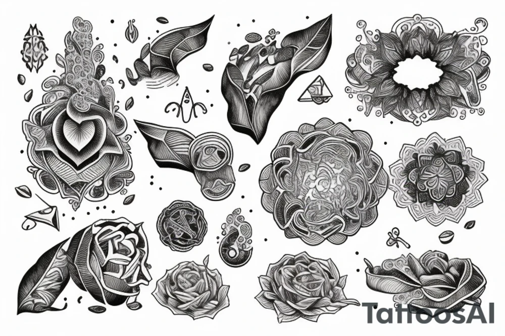 Phrase “Everything you need is inside you” tattoo idea