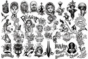 religion, beliver, small tattoo idea