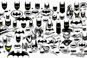 i'am batman tattoo idea