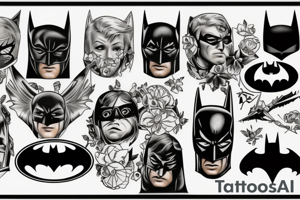 i'am batman tattoo idea